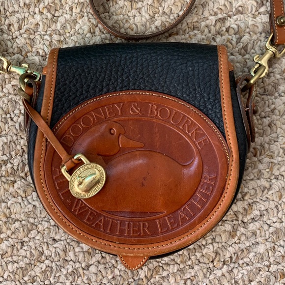 purse with duck logo